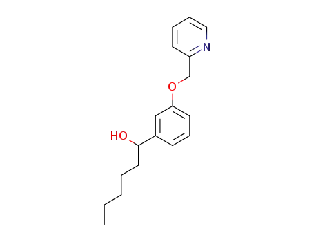 1-[3-(Pyridin-2-ylmethoxy)phenyl]-hexan-1-ol