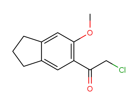 2-chloro-1-(6-methoxyindan-5-yl)ethanone