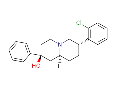 (2S,7S,9aS)-7-(2-Chloro-phenyl)-2-phenyl-octahydro-quinolizin-2-ol