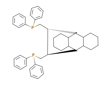 11R,12R-Bis-(diphenylphosphinomethyl)-9,10-ethano-perhydro-anthracen
