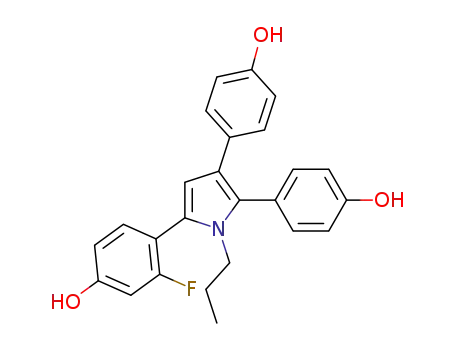 C<sub>25</sub>H<sub>22</sub>FNO<sub>3</sub>