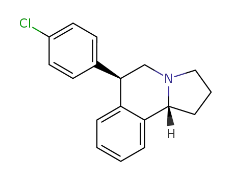 (6R,10bR)-6-(4-Chloro-phenyl)-1,2,3,5,6,10b-hexahydro-pyrrolo[2,1-a]isoquinoline