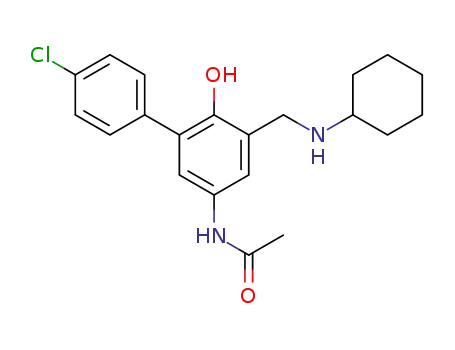 N-(4'-Chloro-5-cyclohexylaminomethyl-6-hydroxy-biphenyl-3-yl)-acetamide