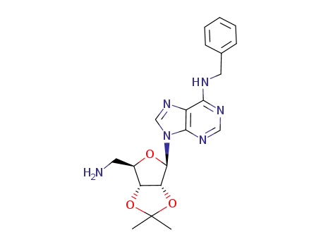 5'-Amino-5'-deoxy-2',3'-O-(1-methylethylidene)-N-(phenylmethyl)adenosine