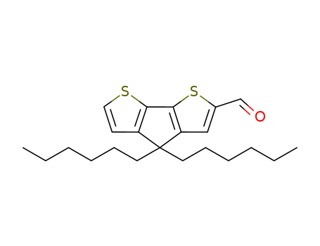 4H-Cyclopenta[2,1-b:3,4-b']dithiophene-2-carboxaldehyde, 4,4-dihexyl-