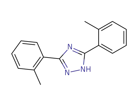 Molecular Structure of 85681-49-8 (3,5-bis(2-methylphenyl)-1H-1,2,4-triazole)