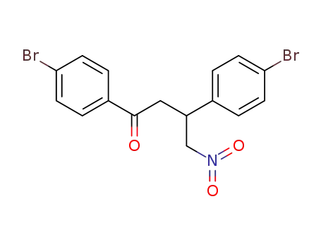 1,3-bis(4-bromophenyl)-4-nitrobutan-1-one