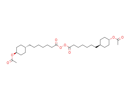 Acetic acid 4-{7-[7-(4-acetoxy-cyclohexyl)-heptanoylperoxy]-7-oxo-heptyl}-cyclohexyl ester