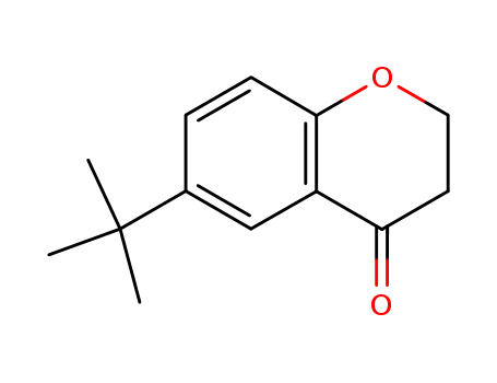 4H-1-Benzopyran-4-one, 6-(1,1-dimethylethyl)-2,3-dihydro-