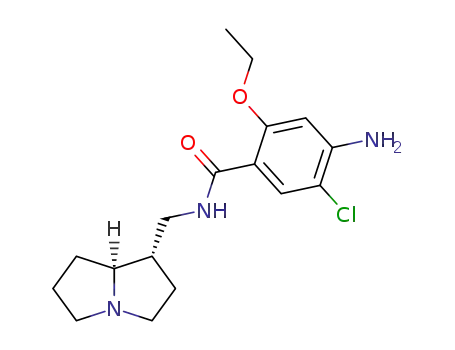 4-Amino-5-chloro-2-ethoxy-N-[(1S,7aS)-1-(hexahydro-pyrrolizin-1-yl)methyl]-benzamide