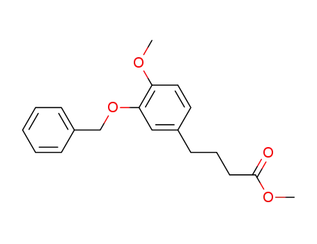 methyl 4-(3-benzyloxy-4-methoxyphenyl)butyrate