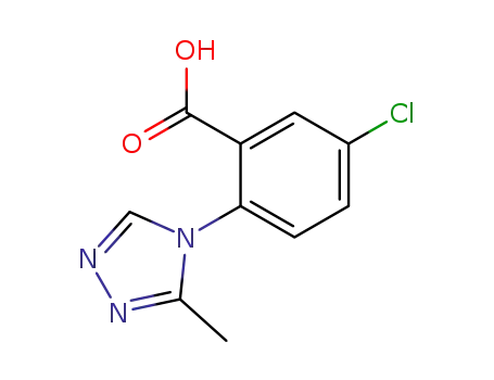5-Chloro-2-(3-methyl-1,2,4-triazol-4-yl)benzoic acid