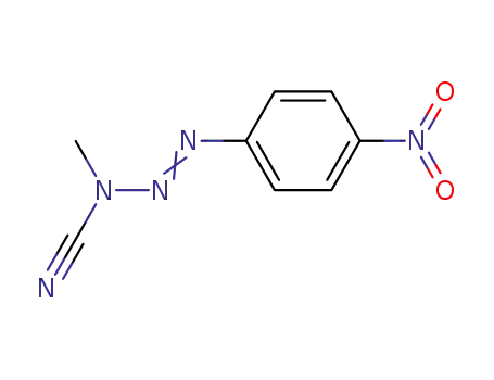 1-(p-nitrophenyl)-3-cyano-3-methyltriazene