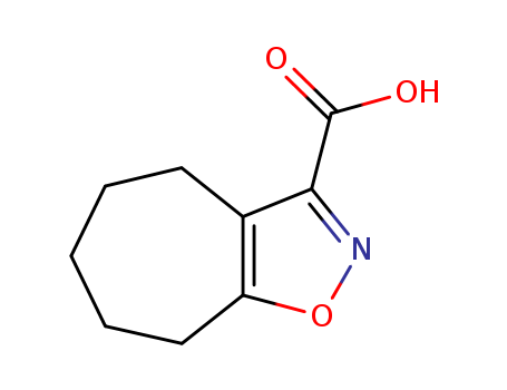 5,6,7,8-TETRAHYDRO-4 H-CYCLOHEPTA[ D ]ISOXAZOLE-3-CARBOXYLIC ACID