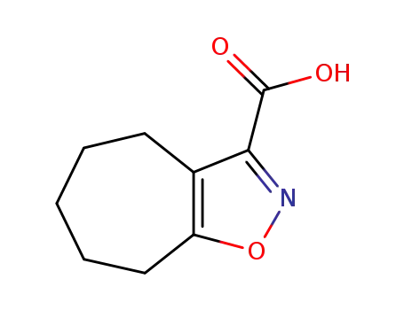 5,6,7,8-tetrahydro-4H-cyclohepta[d]isoxazole-3-carboxylic acid