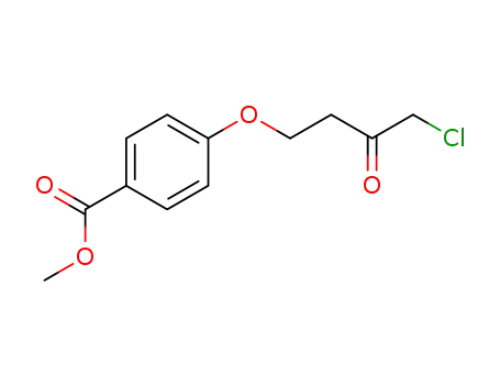 methyl 4-(4-chloro-3-oxo-butoxy)benzoate