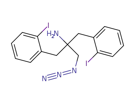 C<sub>16</sub>H<sub>16</sub>I<sub>2</sub>N<sub>4</sub>