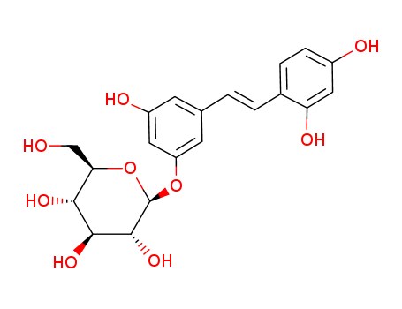 Oxyresveratrol3'-O-β-D-glucopyranoside/Oxyresveratrol3-O-glucoside