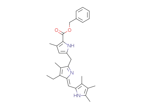 benzyl 8-ethyl-2,7,12,13,14-pentamethyl-5,16-dihydrotripyrrin-1-carboxylate