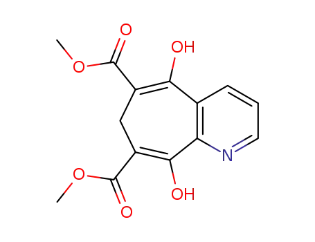 dimethyl 5,9-dihydroxy-7H-cyclohepta[b]pyridine-6,8-dicarboxylate
