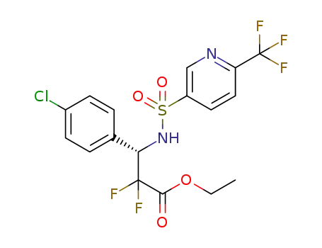 C<sub>17</sub>H<sub>14</sub>ClF<sub>5</sub>N<sub>2</sub>O<sub>4</sub>S