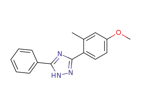 1H-1,2,4-Triazole, 3-(4-methoxy-2-methylphenyl)-5-phenyl-