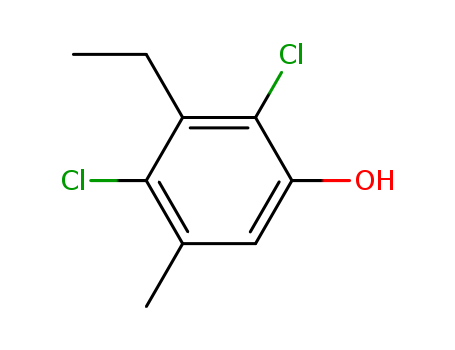 Phenol,2,4-dichloro-3-ethyl-5-methyl- cas  1127-60-2