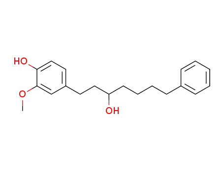 1-(4-hydroxy-3-methoxyphenyl)-7-phenyl-3-heptanol