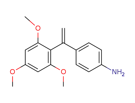 4-(1-(2,4,6-trimethoxyphenyl)vinyl)aniline