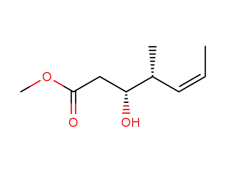 (Z)-(3R,4R)-3-Hydroxy-4-methyl-hept-5-enoic acid methyl ester