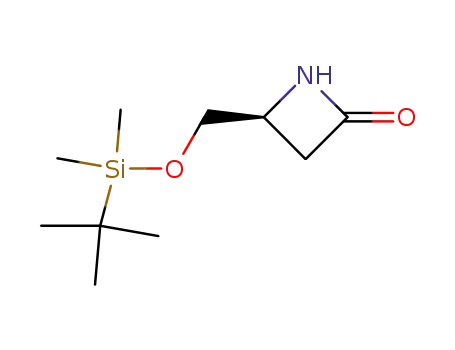 (4S)-4-({[tert-Butyl(dimethyl)silyl]oxy}methyl)azetidin-2-one