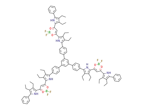 C<sub>99</sub>H<sub>99</sub>B<sub>3</sub>F<sub>6</sub>N<sub>6</sub>O<sub>6</sub>