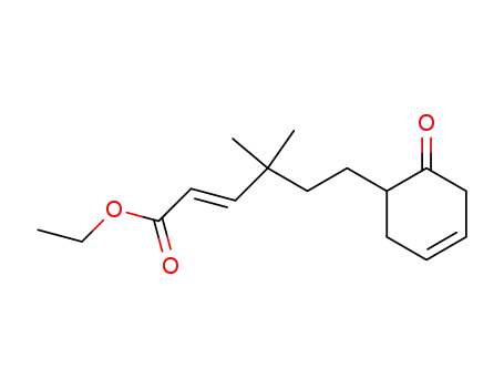 Ethyl (E)-4,4-Dimethyl-6-(6-oxocyclohex-3-enyl)-hex-2-enoate