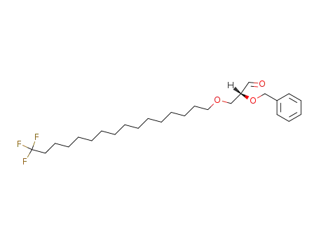 (R)-2-Benzyloxy-3-(16,16,16-trifluoro-hexadecyloxy)-propionaldehyde