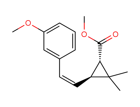 methyl (1S,3S)-3-[(Z)-2-(3-methoxyphenyl)ethen-1-yl]-2,2-dimethylcyclopropane-1-carboxylate