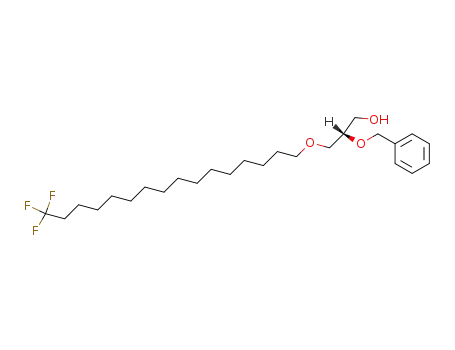 (S)-2-Benzyloxy-3-(16,16,16-trifluoro-hexadecyloxy)-propan-1-ol