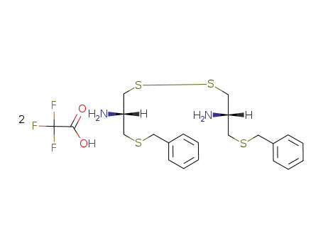 (S)-1-((S)-2-Amino-3-benzylsulfanyl-propyldisulfanylmethyl)-2-benzylsulfanyl-ethylamine; compound with trifluoro-acetic acid