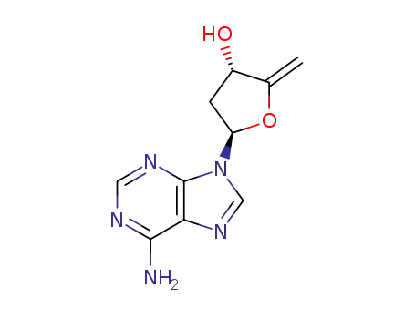 (3S,5R)-5-(6-Amino-9H-purin-9-yl)-2-methylideneoxolan-3-ol