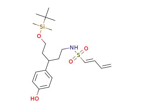 (1E)-N-[1-[[[5-(1,1-dimethylethyl)dimethylsilyl]oxy]-3-[[4-(1,1-dimethylethyl)dimethylsilyl]-oxy]-phenyl]pentyl]-1,3-butadiene-1-sulfonamide