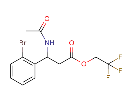 C<sub>13</sub>H<sub>13</sub>BrF<sub>3</sub>NO<sub>3</sub>