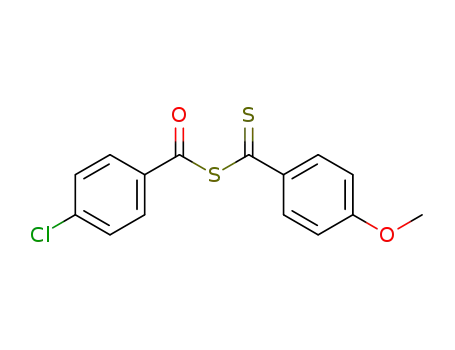 (4-chlorobenzoyl)(4-methoxybenzenecarbothioyl) sulfide
