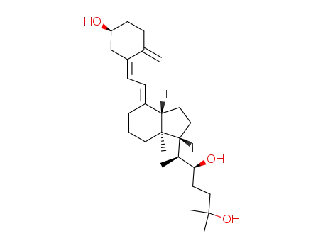 Molecular Structure of 81446-12-0 (22,25-dihydroxyvitamin D3)