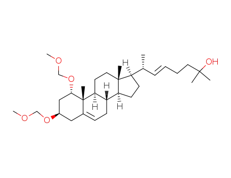 (22E)-1α,3β-bis(methoxymethoxy)-24-homocholesta-5,22-dien-25-ol