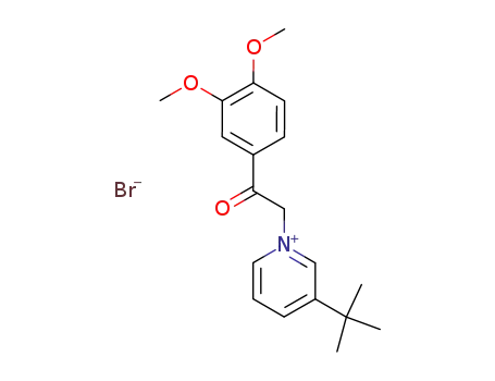 1-(3,4-dimethoxyphenacyl)-3-(1,1-dimethylethyl)pyridinium bromide