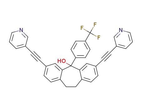 C<sub>36</sub>H<sub>23</sub>F<sub>3</sub>N<sub>2</sub>O