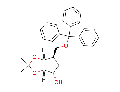 (1S,2S,3R,4R)-(-)-2,3-Isopropylidenedioxy-4-(triphenylmethoxymethyl)cyclopentanol