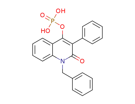 1-benzyl-1,2-dihydro-2-oxo-3-phenylquinolin-4-yl dihydrogen phosphate