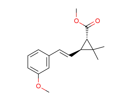 methyl (1S,3S)-3-[(E)-2-(3-methoxyphenyl)ethen-1-yl]-2,2-dimethylcyclopropane-1-carboxylate