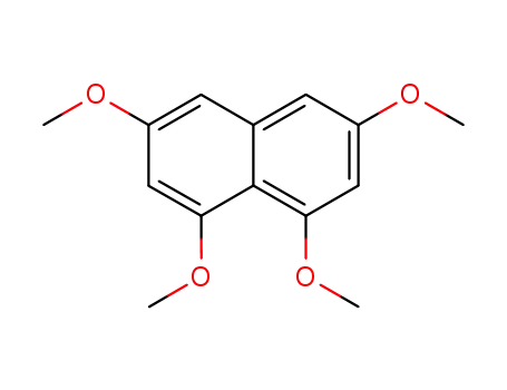 Molecular Structure of 17276-03-8 (Naphthalene, 1,3,6,8-tetramethoxy-)