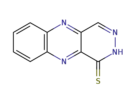 Molecular Structure of 95631-23-5 (Pyridazino[4,5-b]quinoxaline-1(2H)-thione)